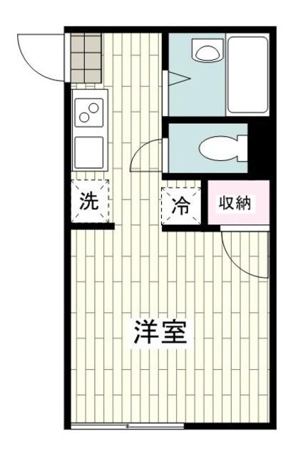 レオパレスＲ＆Ｓの物件間取画像