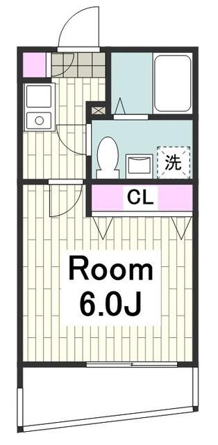 FERIO東戸塚の物件間取画像