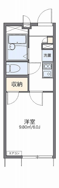 レオパレス栗木コーポの物件内観写真