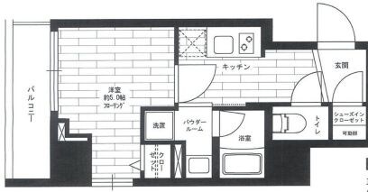 ステージファースト横浜阪東橋の物件間取画像