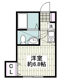 カリヨン港南の物件間取画像