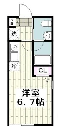 ラヴァンドの物件間取画像