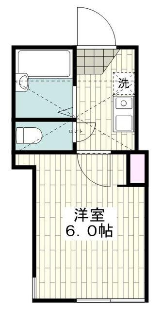 クレア大岡の物件間取画像