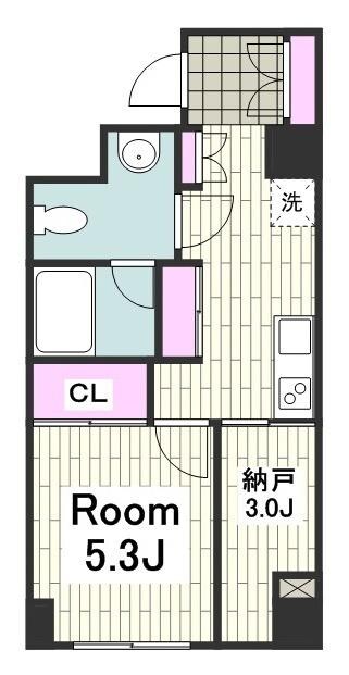 リバージュ弘明寺の物件間取画像