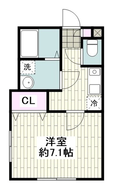 エストレーヤ横浜杉田の物件間取画像