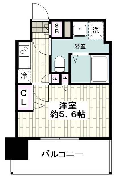 リヴシティ横濱新川町弐番館の物件間取画像