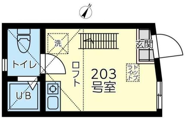 ユナイト追浜ビセンテモレ―ノの物件間取画像