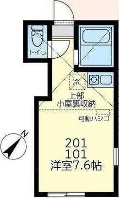 ユナイト追浜セレナーデの物件間取画像