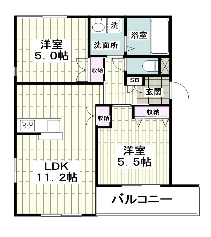 マノワール　サクラの物件間取画像