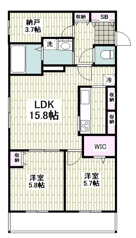 ポエムメゾン東戸塚の物件間取画像