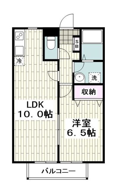 フォレストIIの物件間取画像