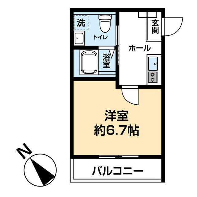 エステイトB能見台　の物件間取画像