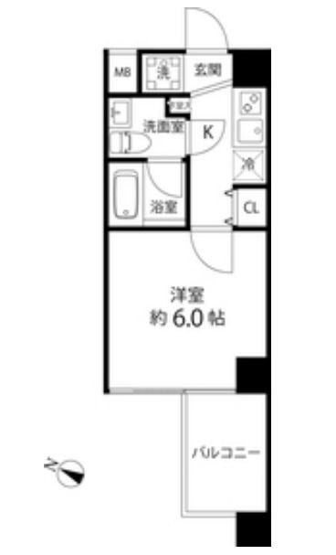 マーレ横浜白金の物件間取画像