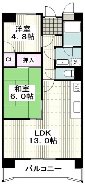 アブニール白妙の物件間取画像