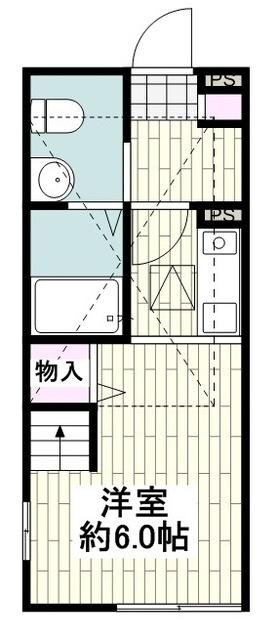 アステリア西谷の物件間取画像