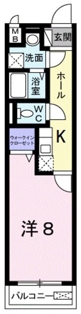 シャイン　クラウドの物件間取画像