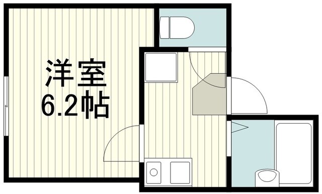 クラシェア上星川の物件間取画像