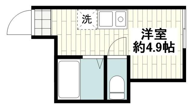 ヒルズ上星川Ｂ棟の物件間取画像