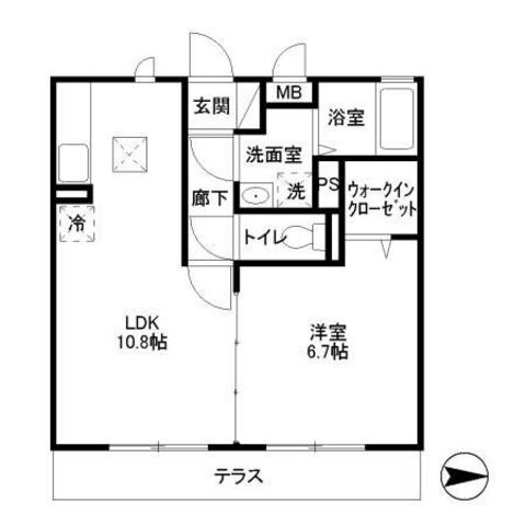 ボナールの物件間取画像