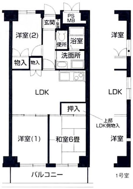 セレクト南万騎が原の物件間取画像