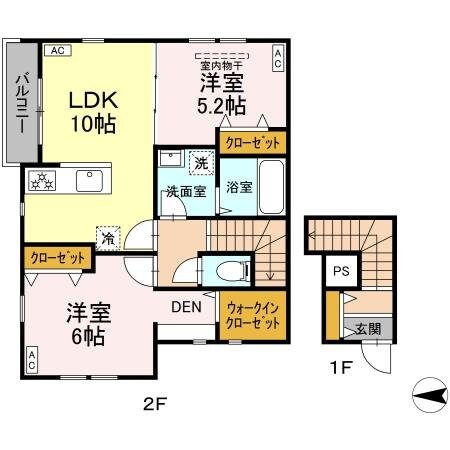 セジュール高座渋谷の物件間取画像