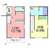 フォルストヴィラ鵠沼の物件間取画像