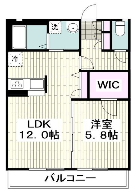 コンフォートハイム戸塚の物件間取画像