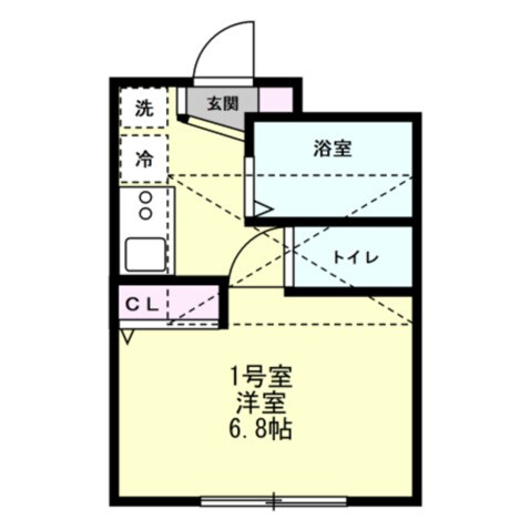 Fierte湘南の物件間取画像