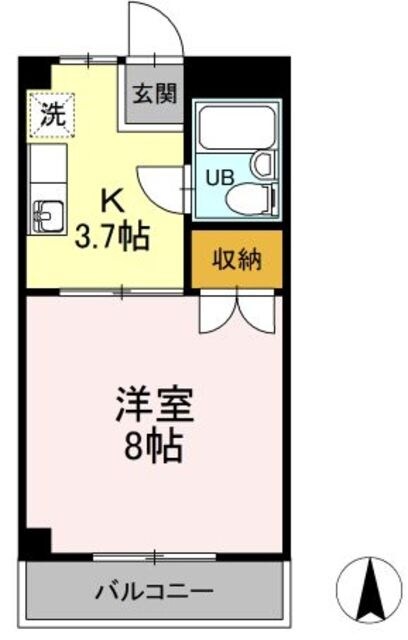 メゾン湘南の物件間取画像