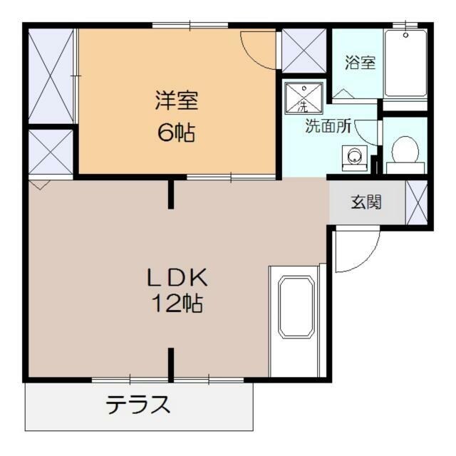 ベルエポックIIの物件間取画像