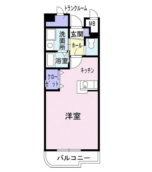 アヴニールの物件間取画像