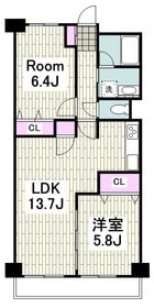 ビューヒルズ東戸塚壱番館の物件間取画像