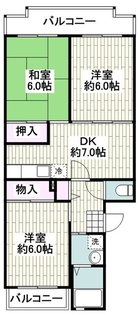 鎌倉グリーンヒルズの物件間取画像