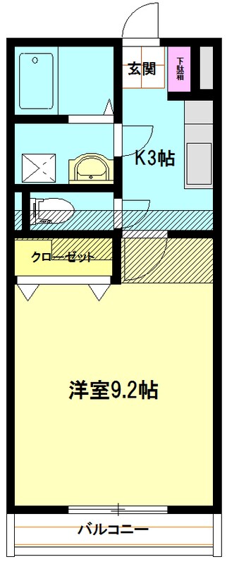 ステム横浜の物件間取画像