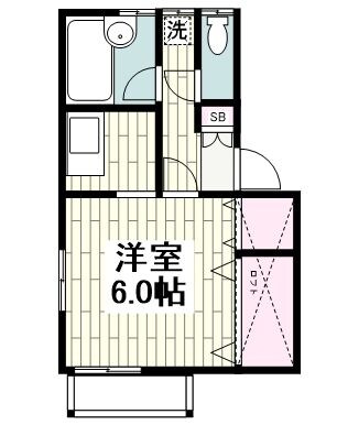 ユニメゾン湘南の物件間取画像