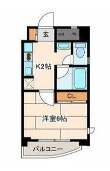 ヴァンヴェール２の物件間取画像