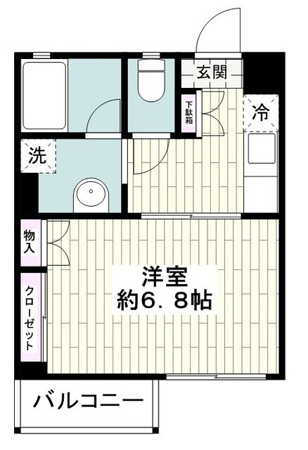 クリビア湘南の物件間取画像