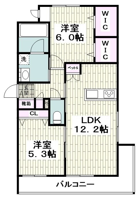 （仮称）南湖５丁目メゾンの物件間取画像