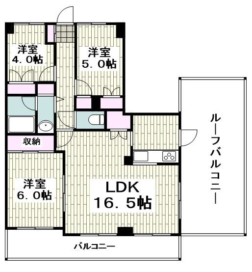 プティアンファン鎌倉の物件間取画像