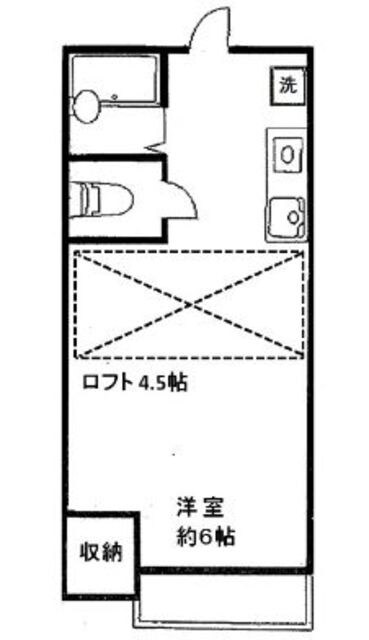 ジェミニセカンドの物件間取画像