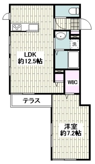 メゾンプラージュの物件間取画像