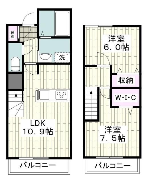 fleurの物件間取画像