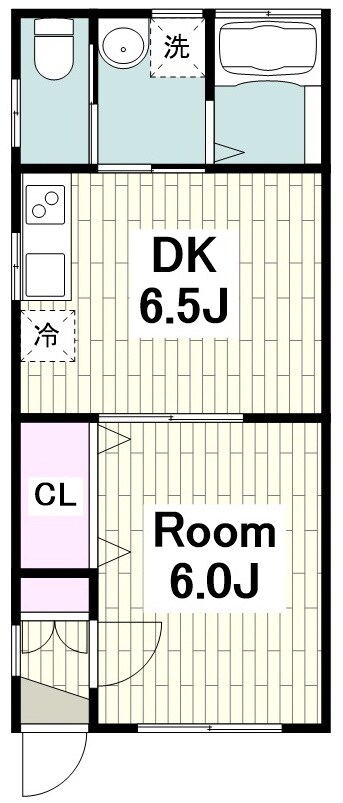 カレント藤崎の物件間取画像