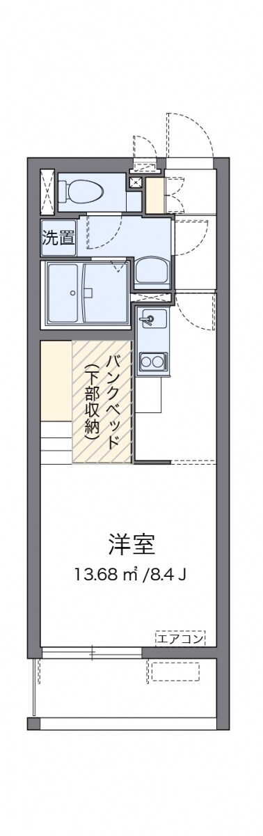 ミランダカンパニュラの物件間取画像