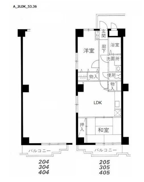 ＭＡＩＳＯＮ　ＤＥ　山田の物件間取画像