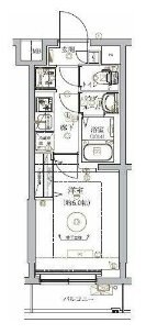 ベルシード武蔵小杉ノースの物件間取画像