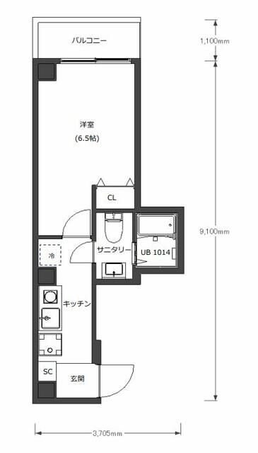 Ｄ－ＳＴＹＬＥ川崎の物件間取画像