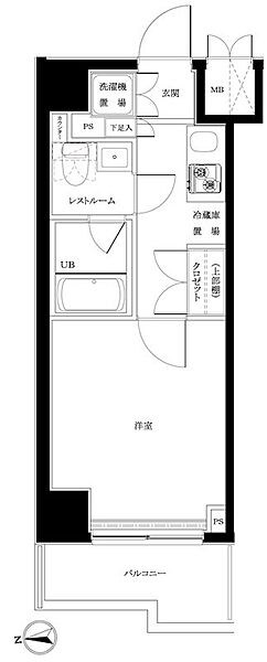 ルーブル川崎七番館の物件間取画像