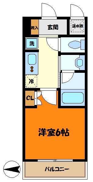 ハーモニーレジデンス武蔵小杉の物件間取画像