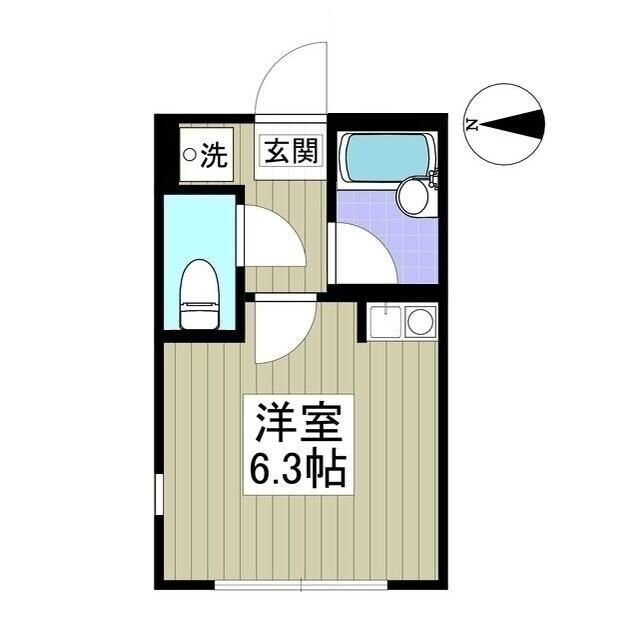 FLAT5川崎大師の物件間取画像